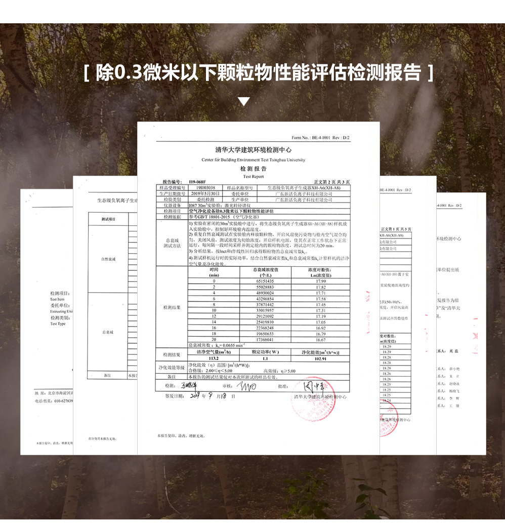 除0.3微米以下颗粒物性能评估检测报告(图1)